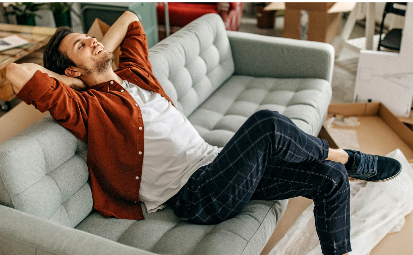 bubble sofa:showcasing its unique bubble-like design and plush cushions